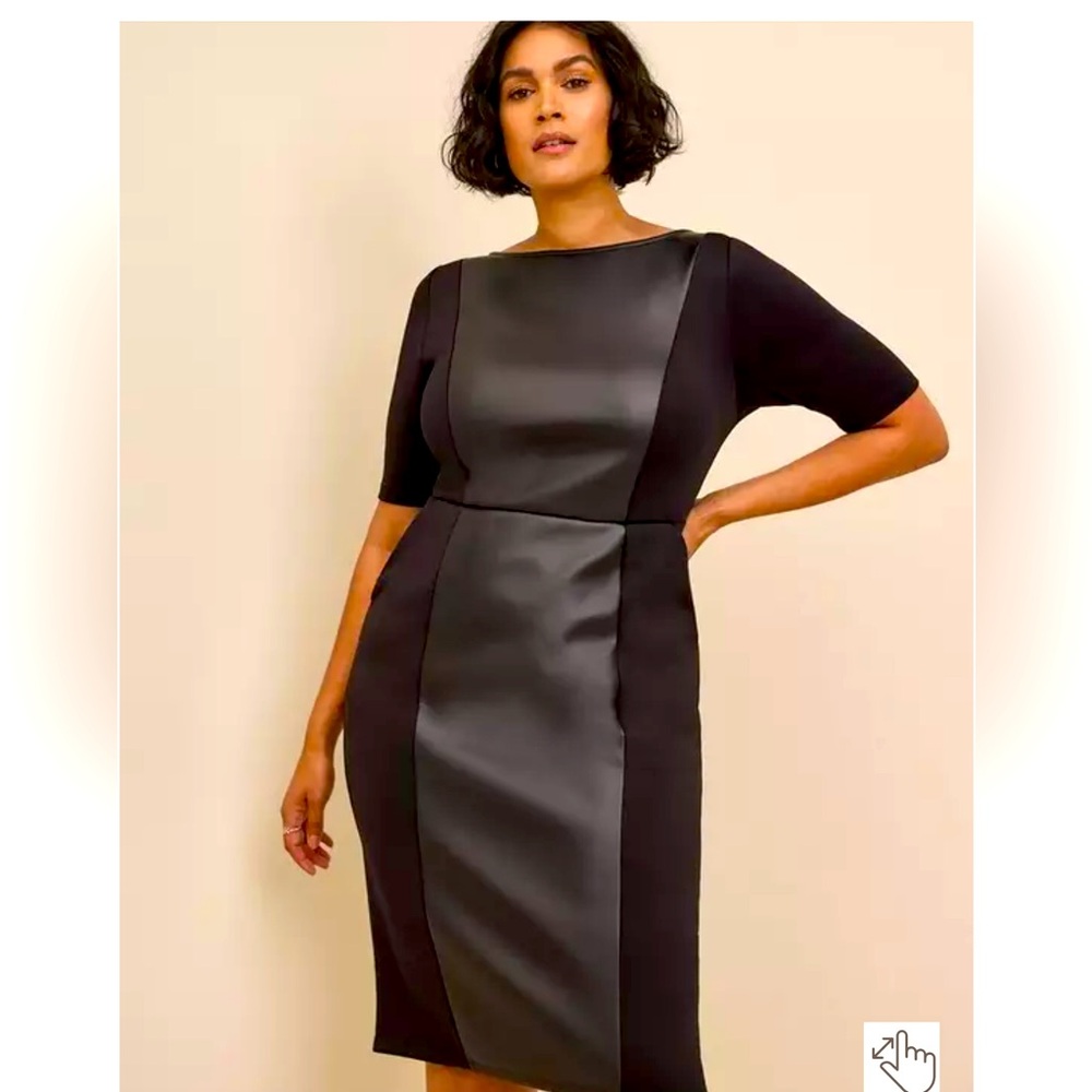 Elegant Black and Gray Women's Dress